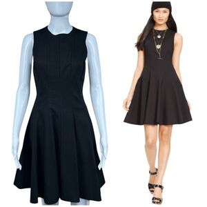 Polo Ralph Lauren Fit & Flare Sleeveless Dress Size 2 Preppy Quiet Luxury